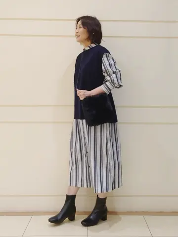 自由区 maruri コーディネート画像