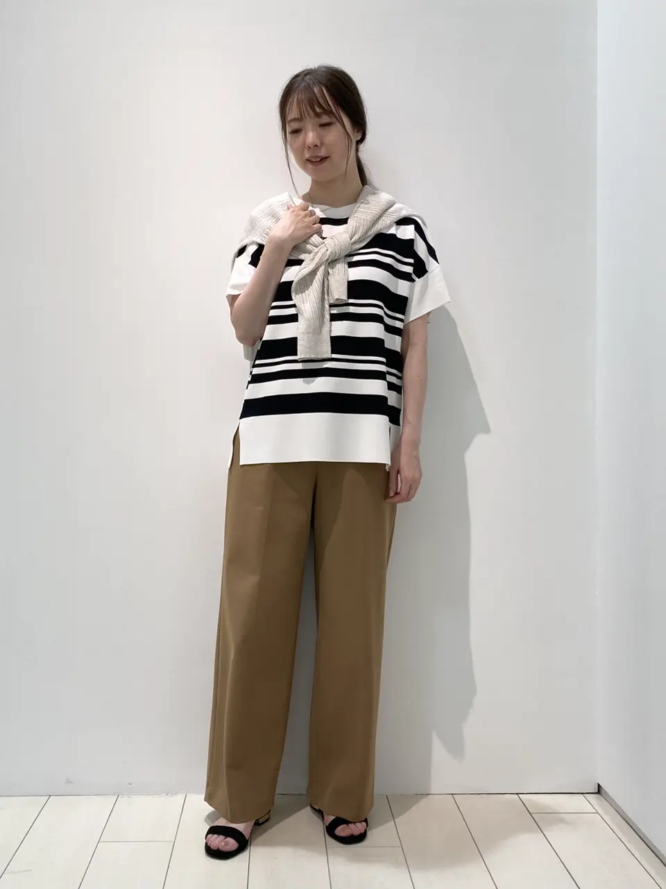  檀 コーディネート画像