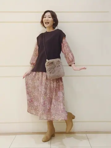 自由区 maruri コーディネート画像