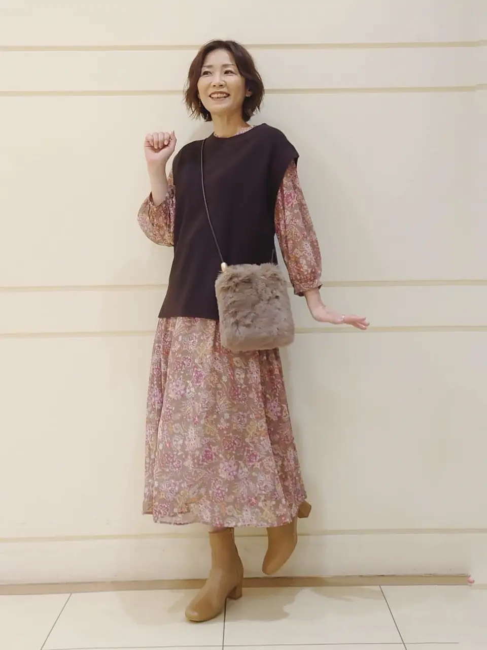 自由区 maruri コーディネート画像