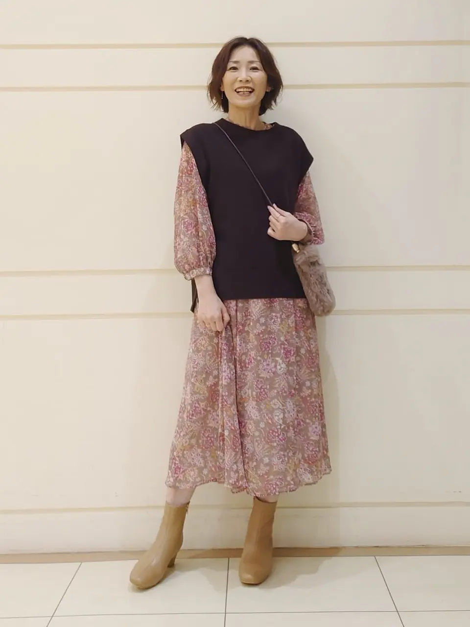 自由区 maruri コーディネート画像