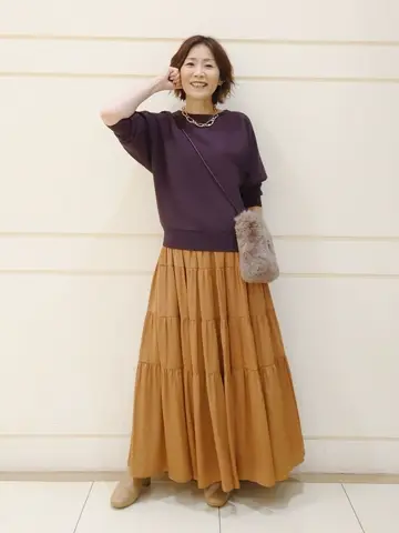 自由区 maruri コーディネート画像