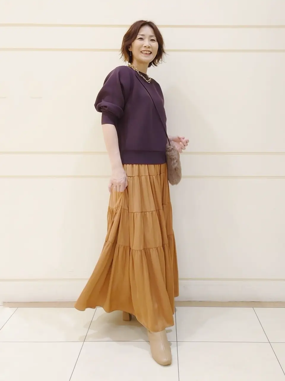 自由区 maruri コーディネート画像