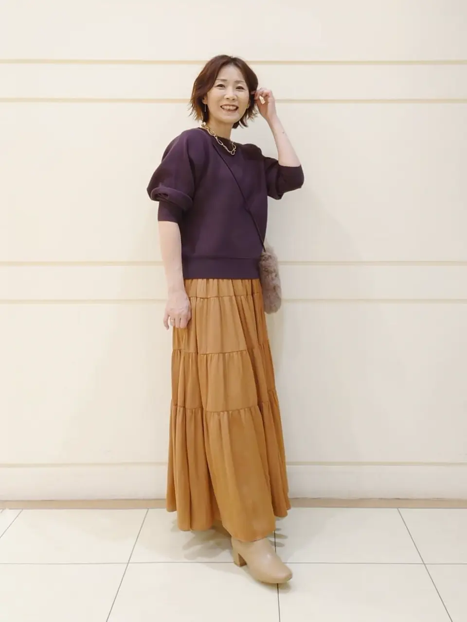 自由区 maruri コーディネート画像