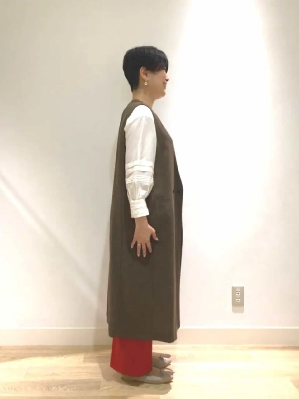 自由区 田中 コーディネート画像