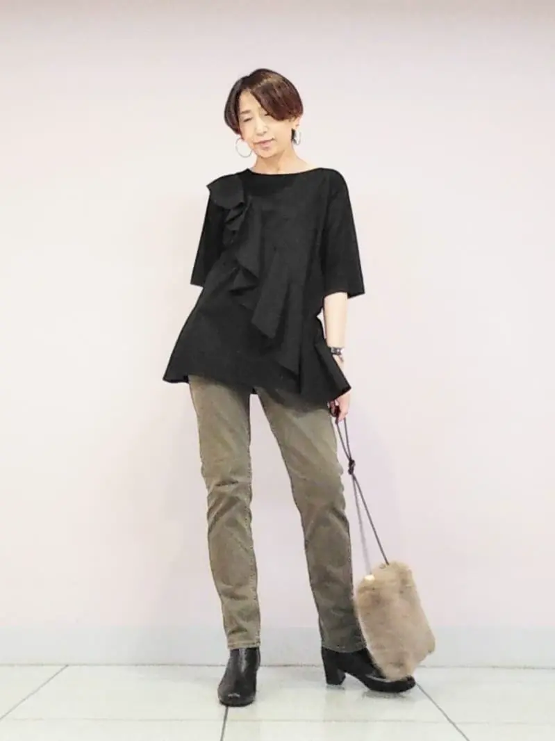 自由区 浅野 コーディネート画像