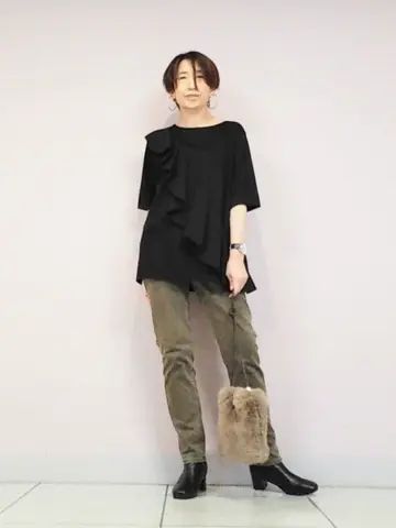 自由区 浅野 コーディネート画像