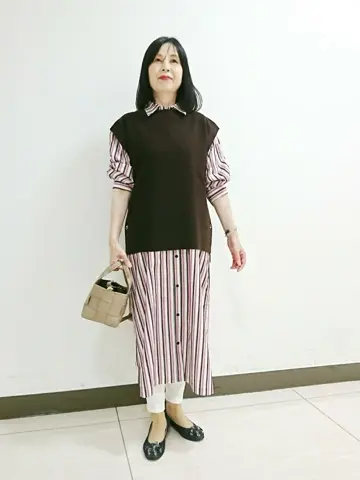 自由区 スタッフ コーディネート画像