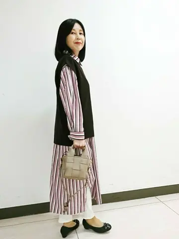 自由区 スタッフ コーディネート画像