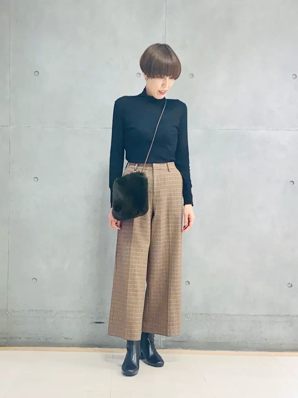 自由区 冨樫 コーディネート画像