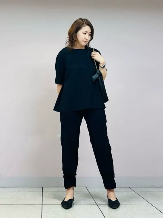 自由区 上島 コーディネート画像