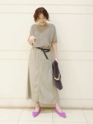 自由区 maruri コーディネート画像