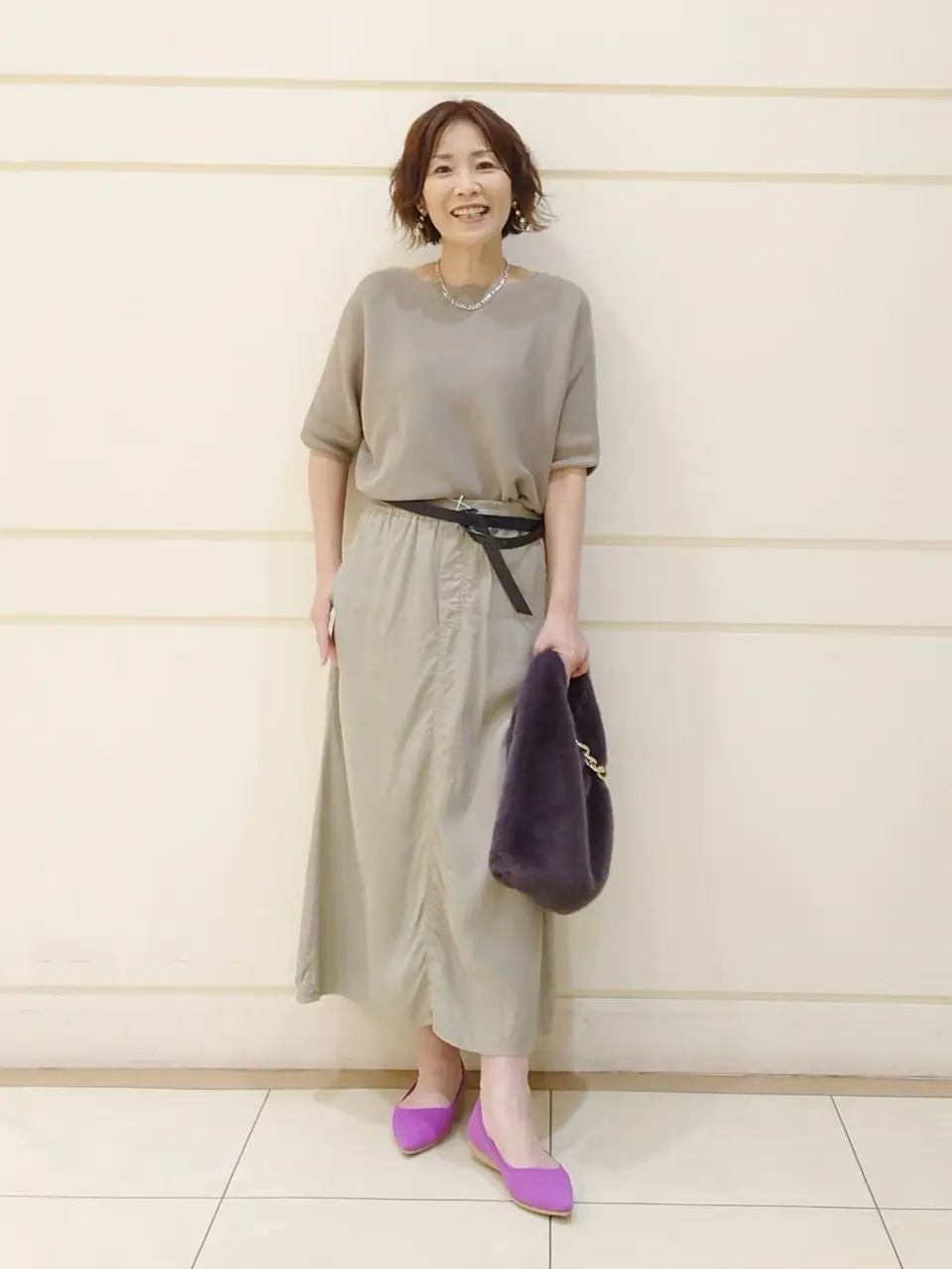 自由区 maruri コーディネート画像