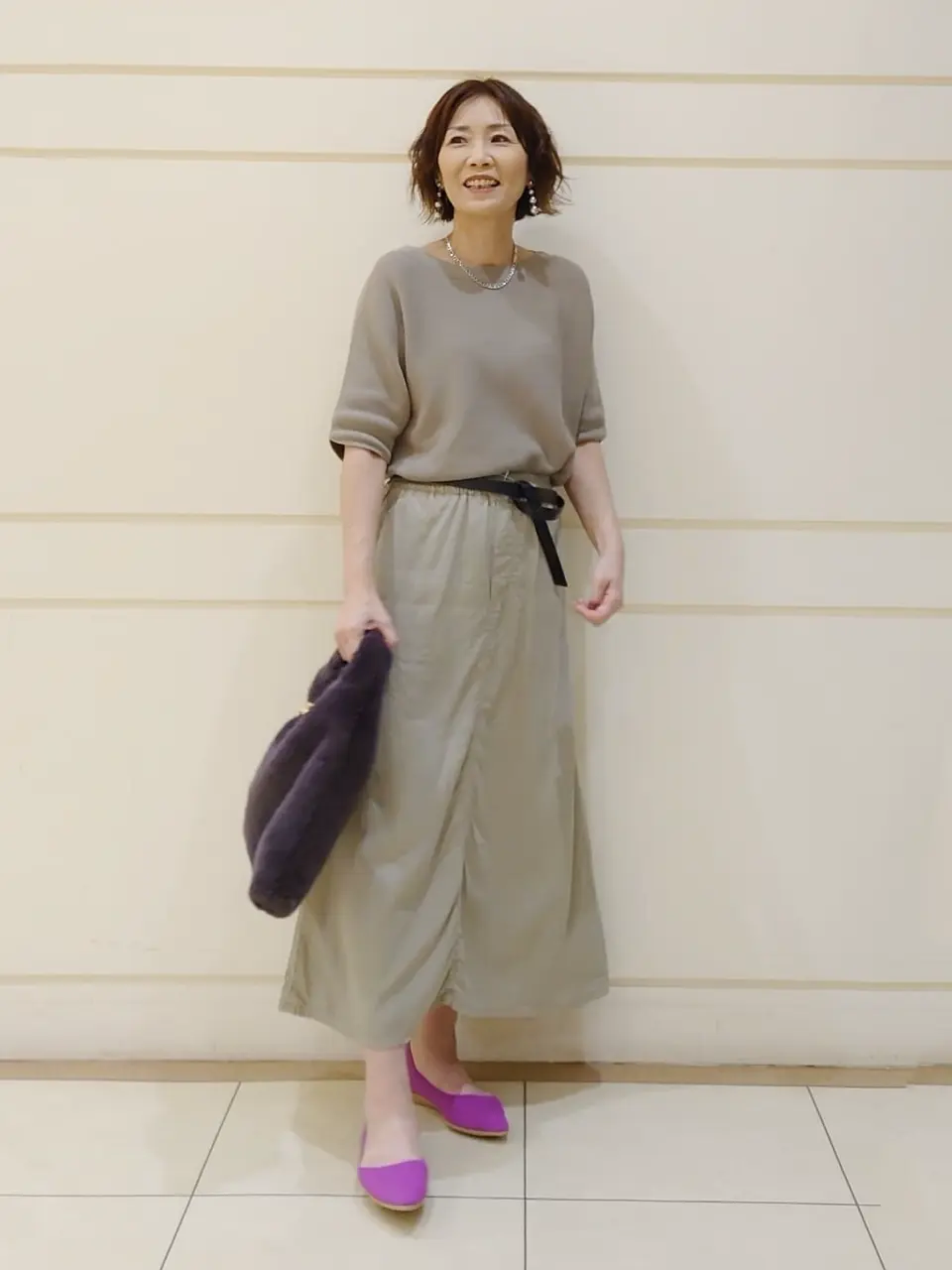 自由区 maruri コーディネート画像