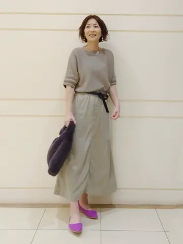 自由区 maruri コーディネート画像