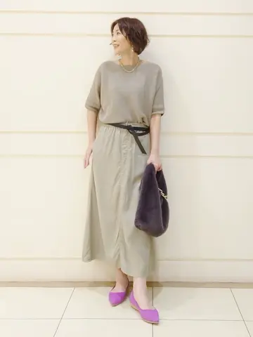 自由区 maruri コーディネート画像