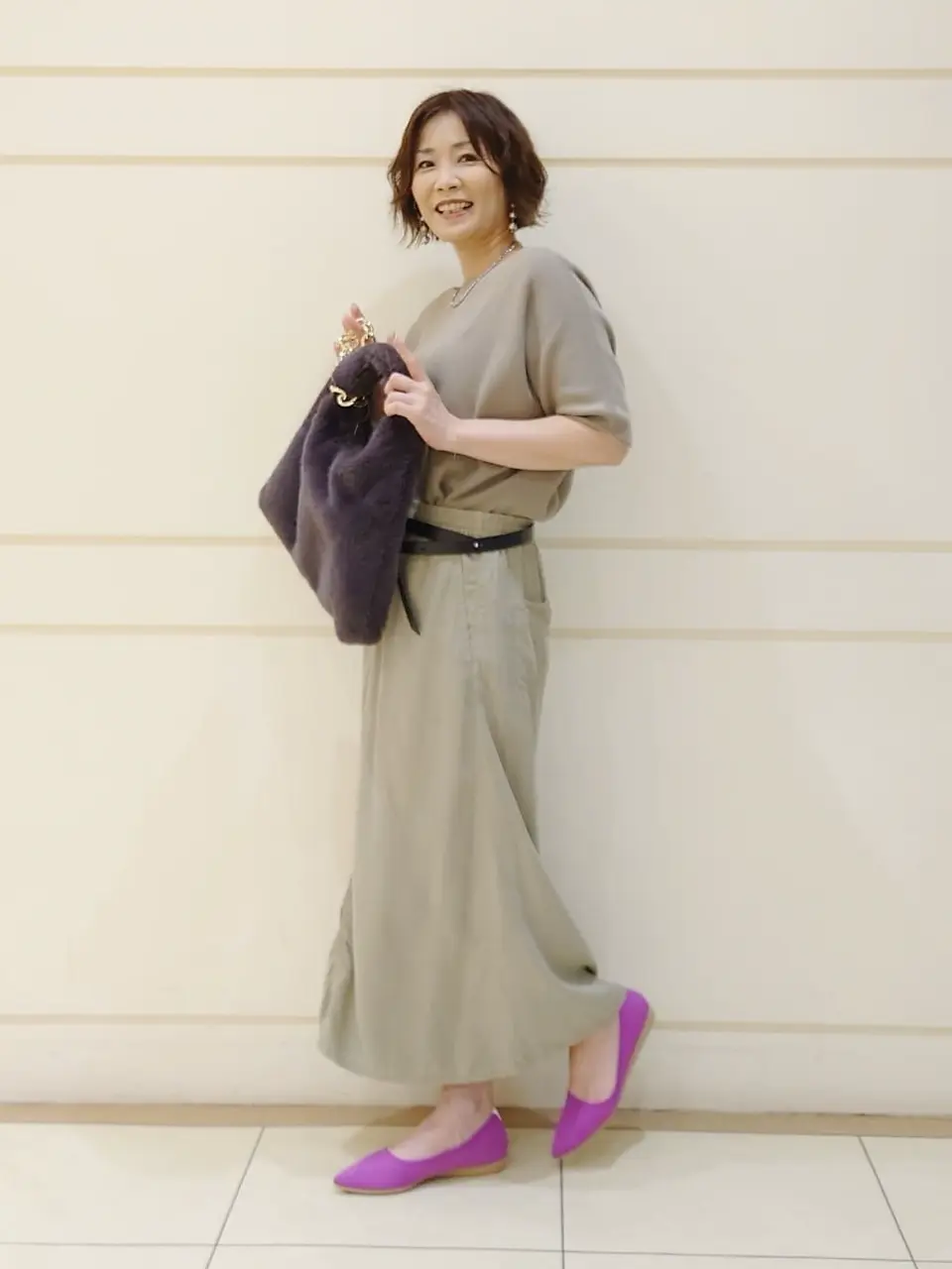 自由区 maruri コーディネート画像