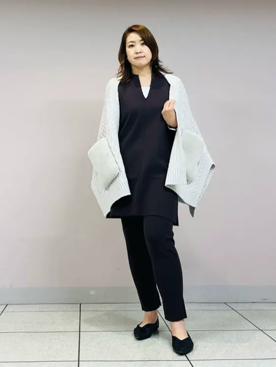 自由区 上島 コーディネート画像