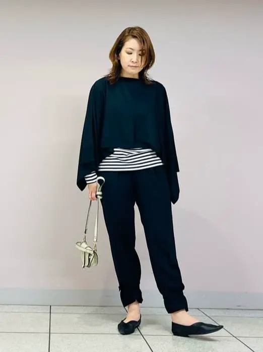 自由区 上島 コーディネート画像