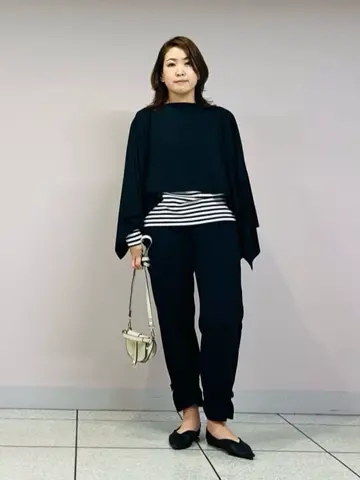 自由区 上島 コーディネート画像