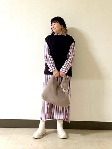 自由区 土居 コーディネート画像