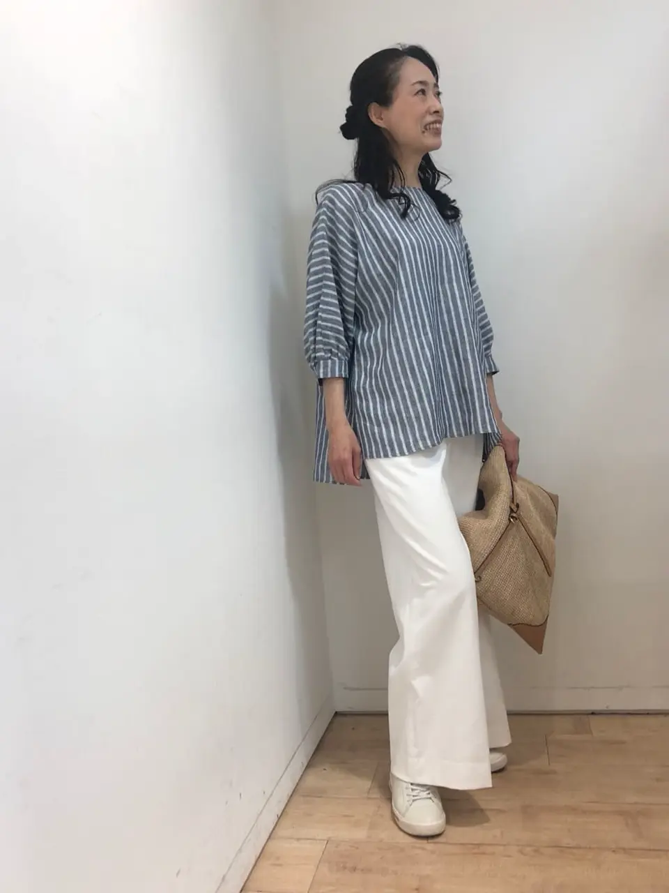 自由区 中尾 コーディネート画像