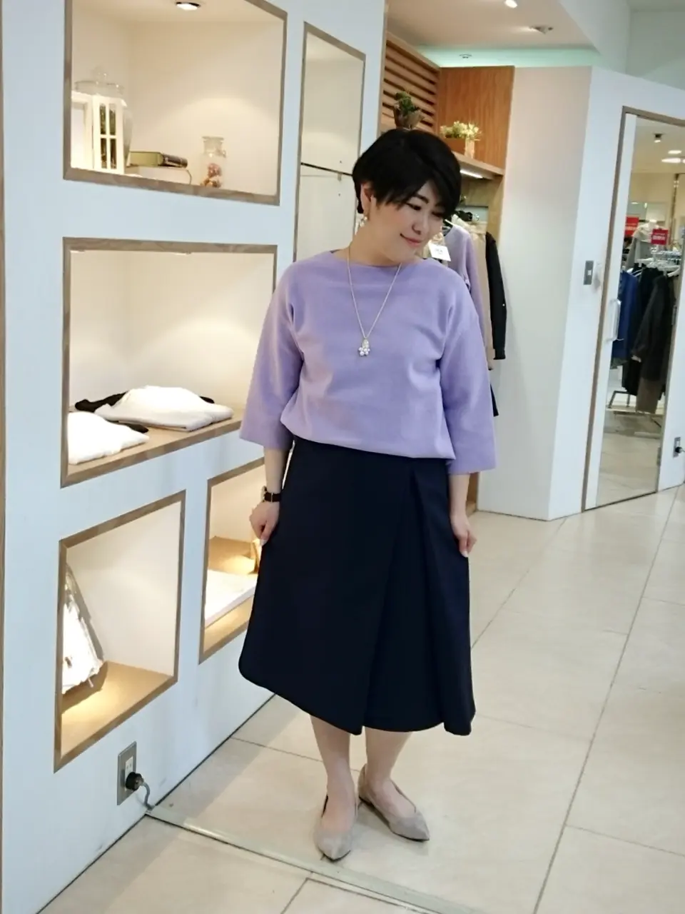 自由区 田中 コーディネート画像