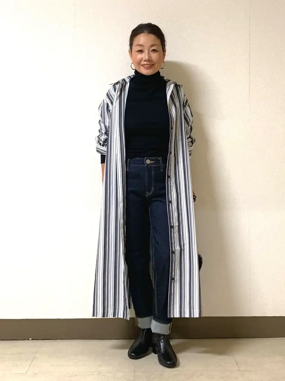 自由区 坂本 コーディネート画像