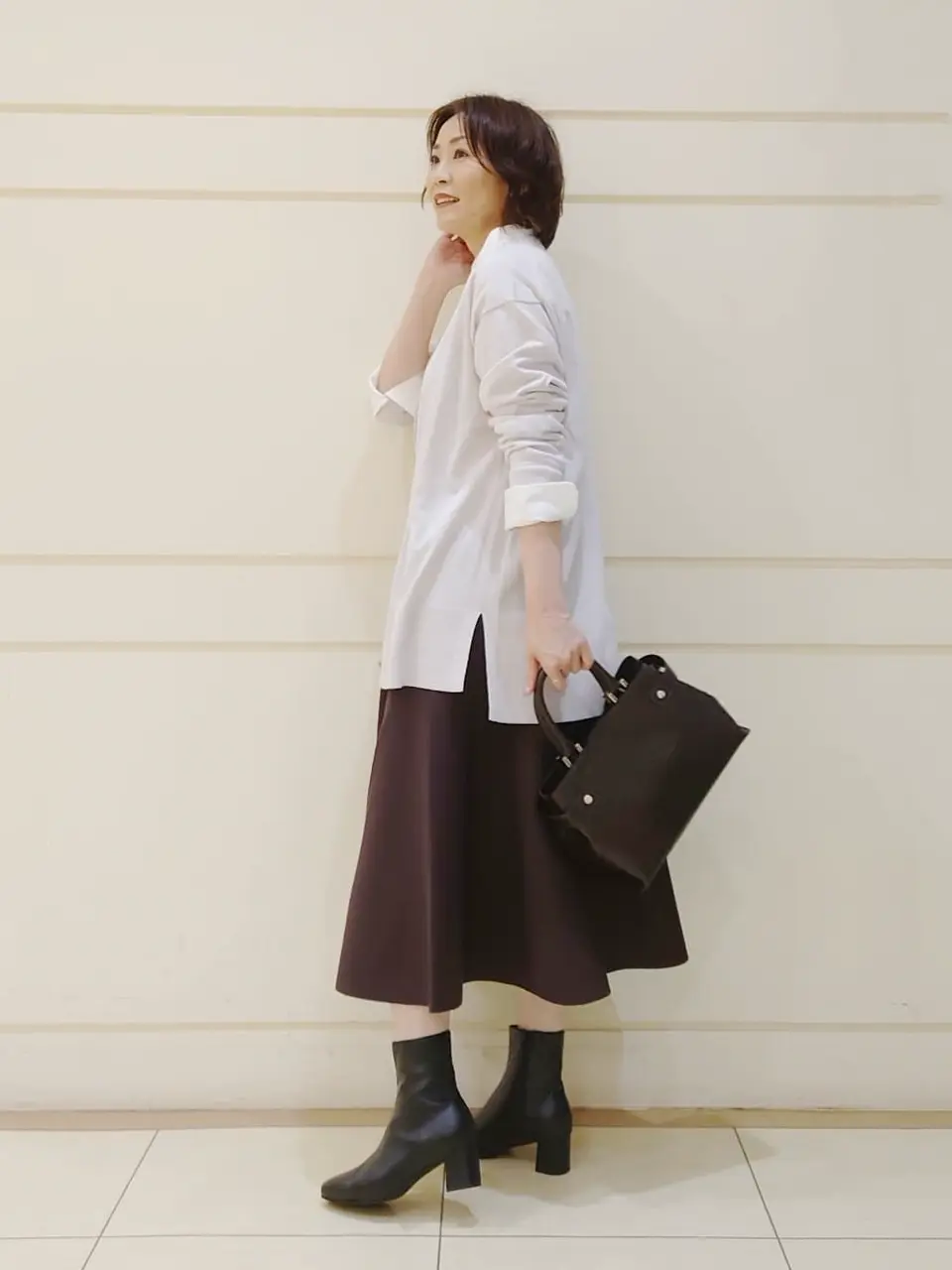 自由区 maruri コーディネート画像