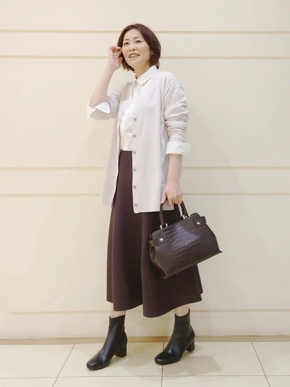 自由区 maruri コーディネート画像