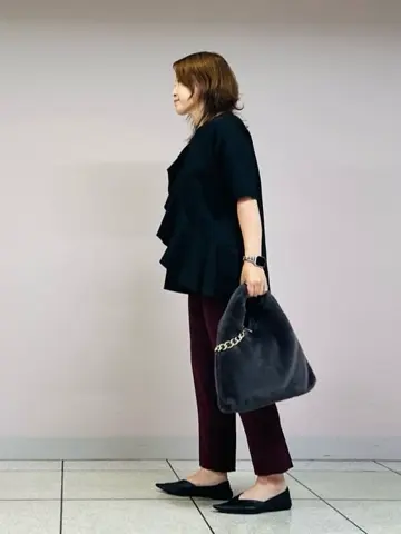 自由区 上島 コーディネート画像