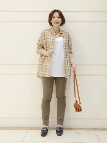 自由区 maruri コーディネート画像