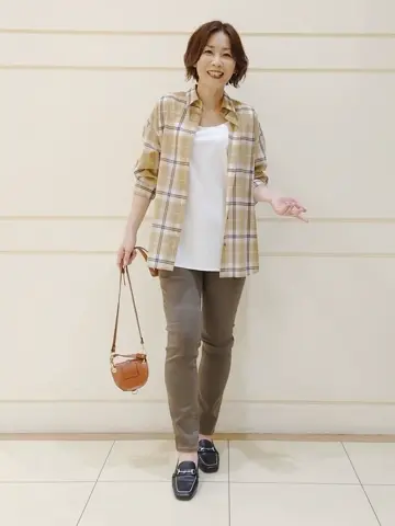 自由区 maruri コーディネート画像