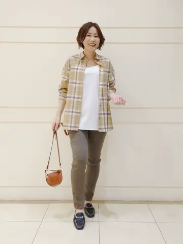 自由区 maruri コーディネート画像