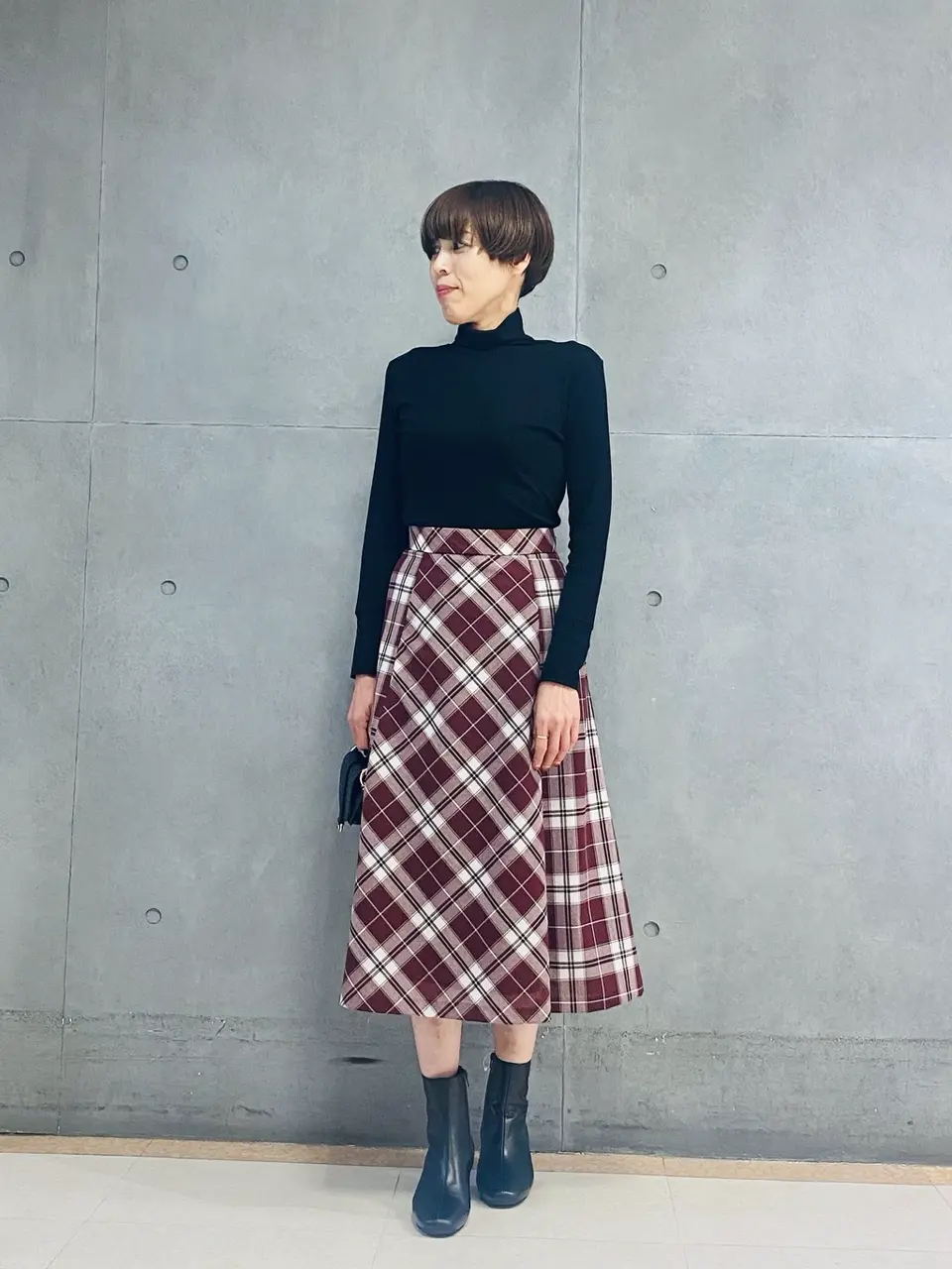 自由区 冨樫 コーディネート画像