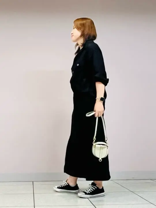 自由区 上島 コーディネート画像