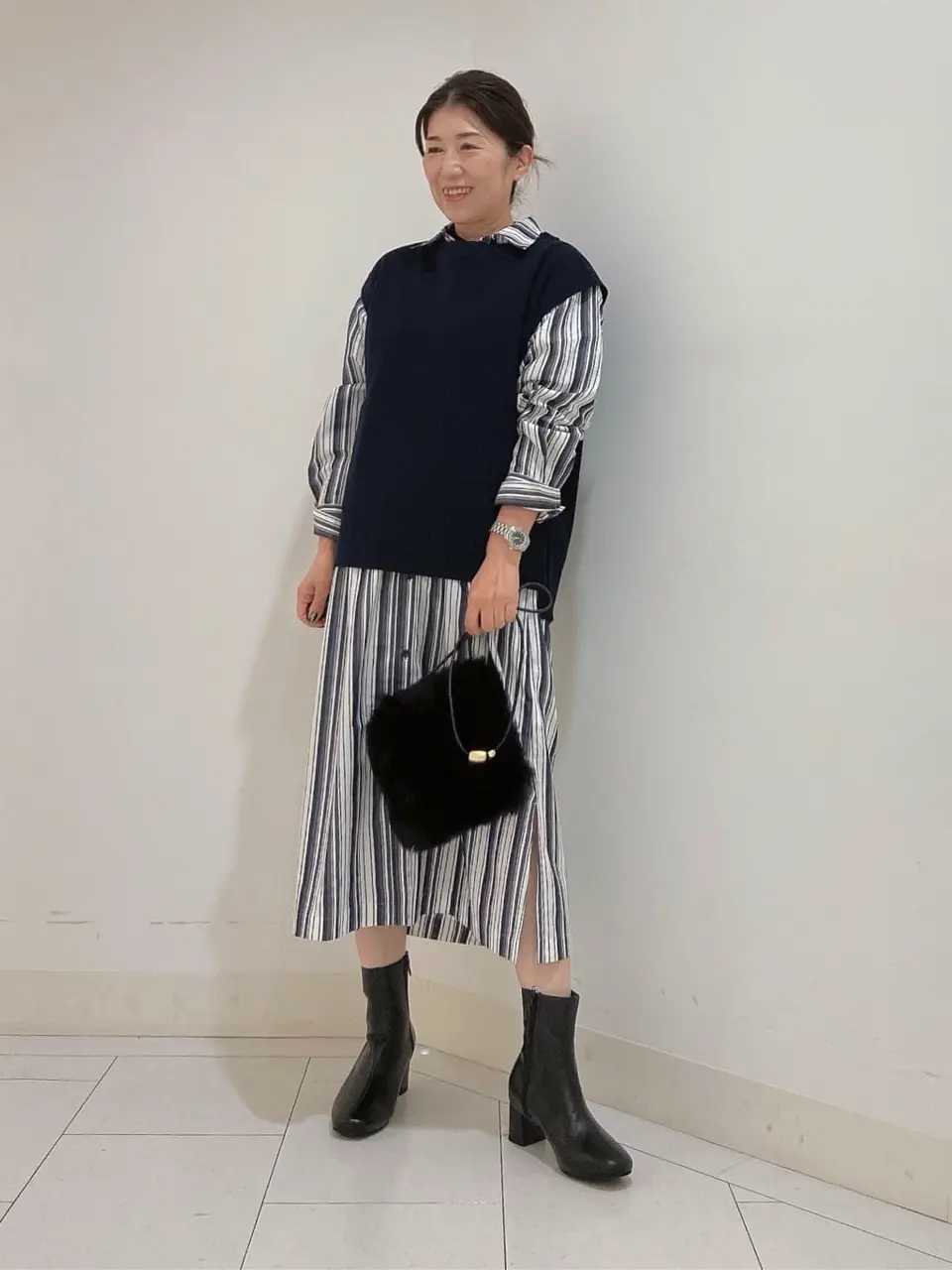 自由区 KAZU コーディネート画像