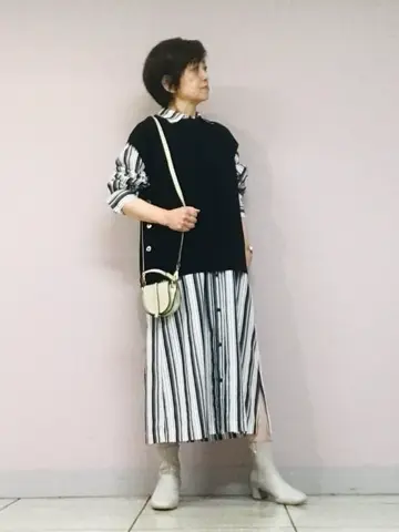 自由区 小森 コーディネート画像