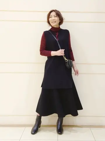 自由区 maruri コーディネート画像