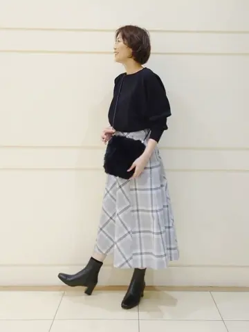 自由区 maruri コーディネート画像