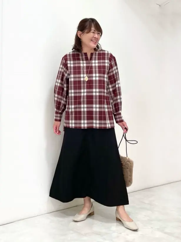 自由区 大野 コーディネート画像