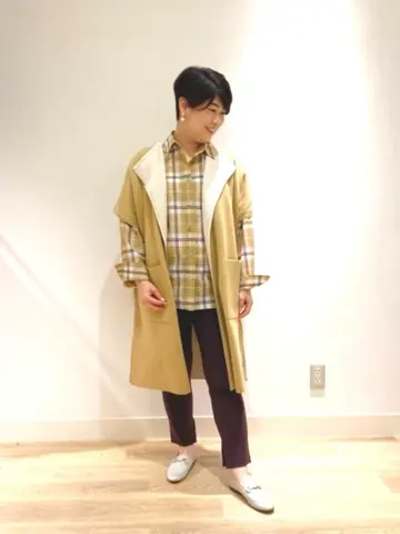 自由区 田中 コーディネート画像