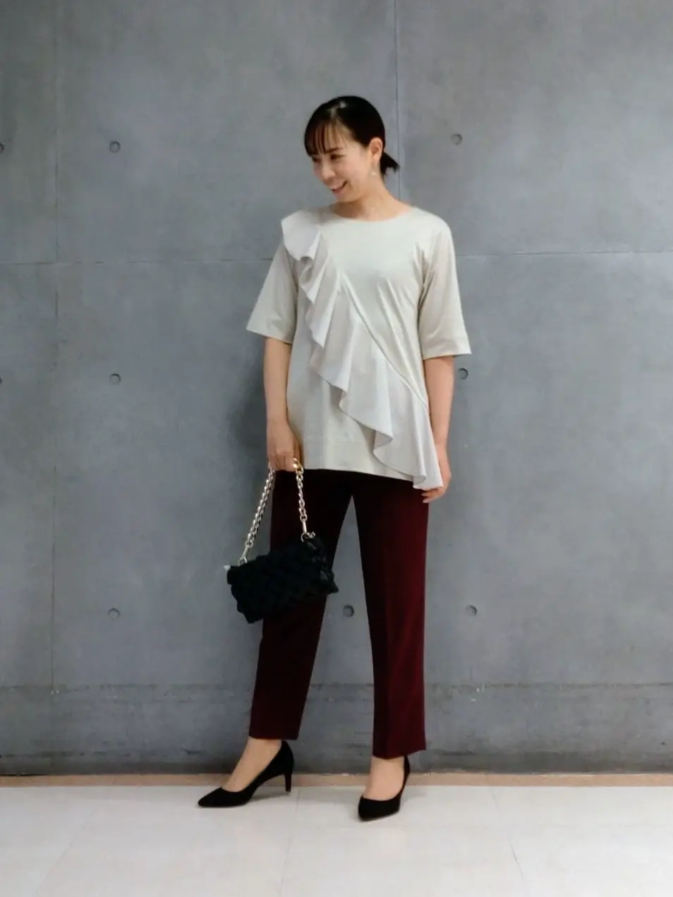  丸尾 コーディネート画像