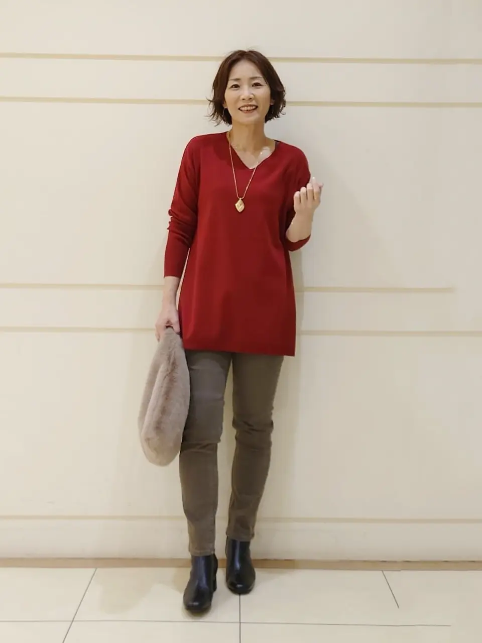 自由区 maruri コーディネート画像