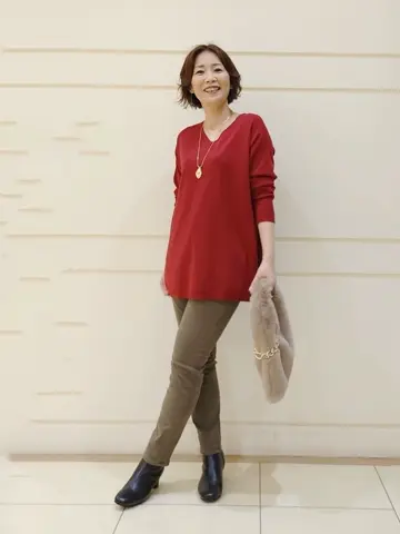 自由区 maruri コーディネート画像