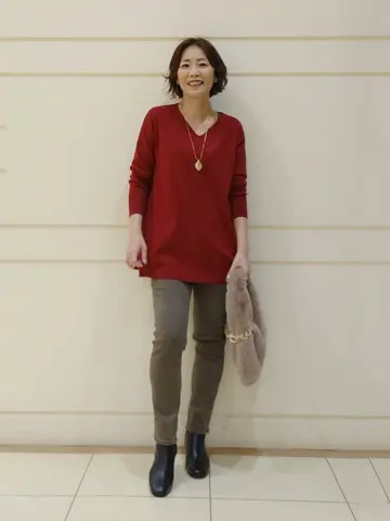 自由区 maruri コーディネート画像