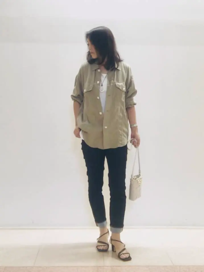 自由区 スタッフ コーディネート画像