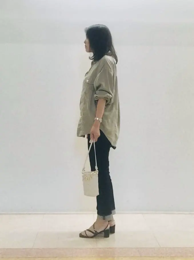 自由区 スタッフ コーディネート画像