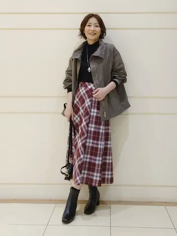 自由区 maruri コーディネート画像