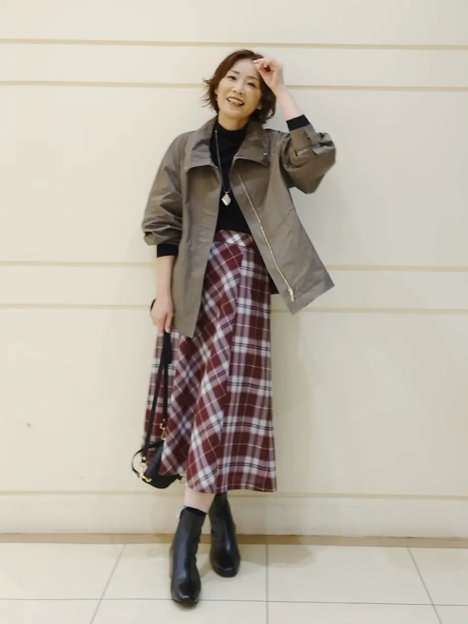 自由区 maruri コーディネート画像